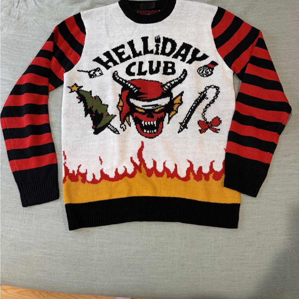 Netflix’s Stranger Things Ugly Christmas Sweater